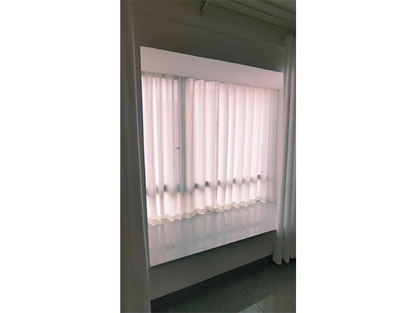 山水芙蓉國(guó)際新城客廳紗簾